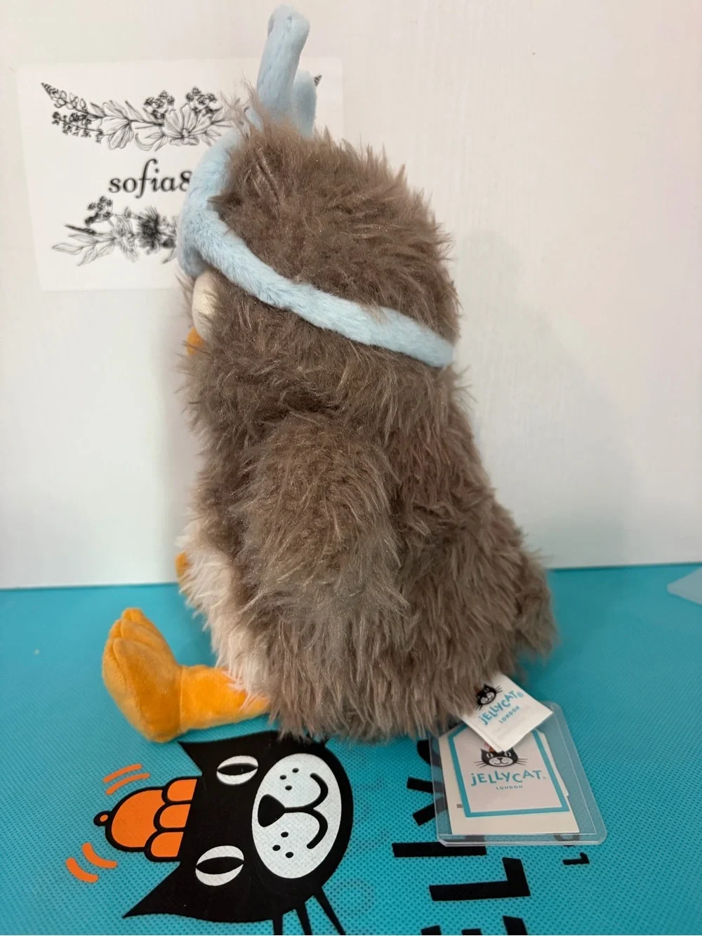 AUTHENTIC Jellycat Audrey Hootsoftly Owl- NWT- FAST SHIP